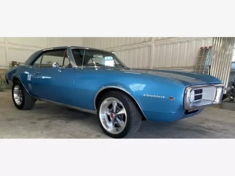 Montreux Blue 1967 Pontiac Firebird Coupe