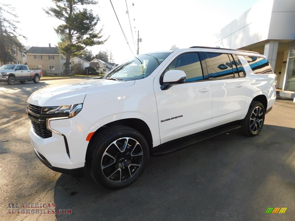 2023 Suburban RST 4WD - Summit White / Jet Black/Victory Red photo #1