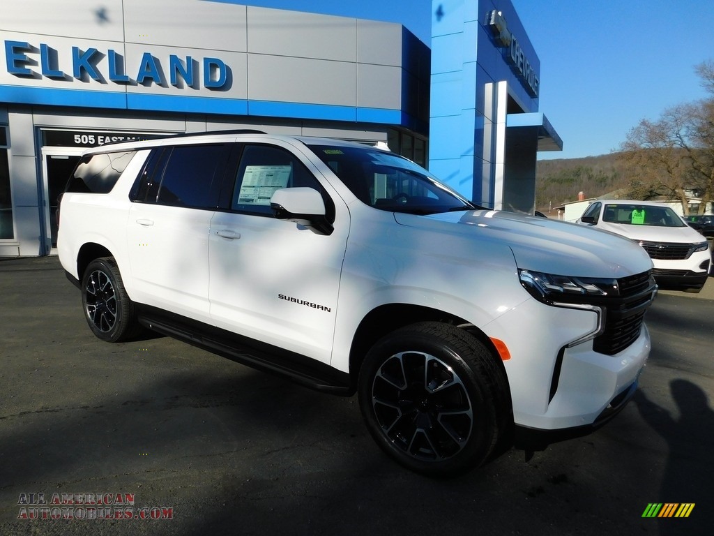 2023 Suburban RST 4WD - Summit White / Jet Black/Victory Red photo #5