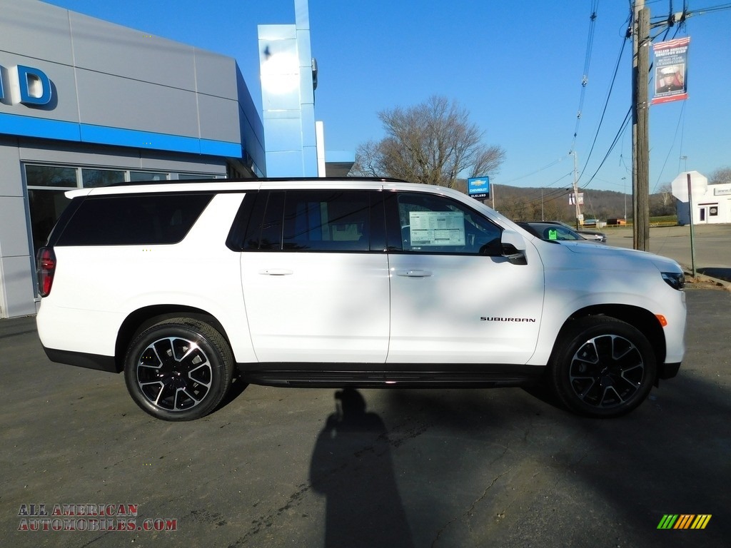 2023 Suburban RST 4WD - Summit White / Jet Black/Victory Red photo #7