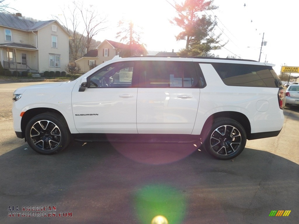 2023 Suburban RST 4WD - Summit White / Jet Black/Victory Red photo #12