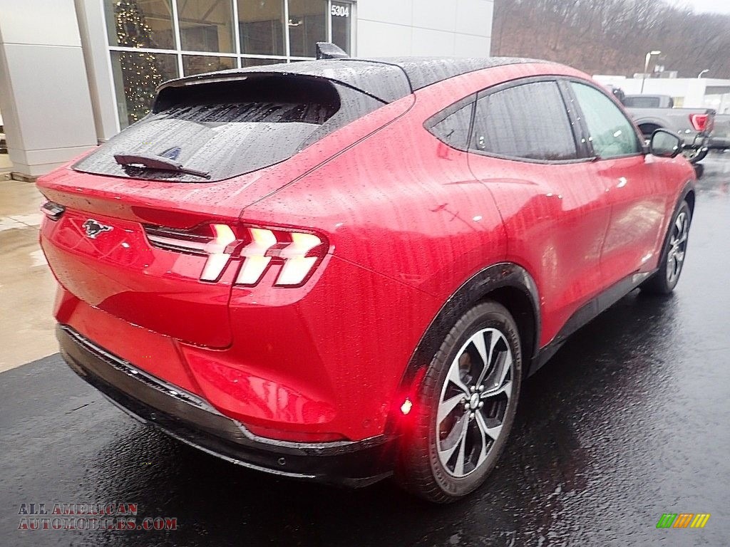 2021 Mustang Mach-E Premium - Rapid Red Metallic / Black Onyx photo #2