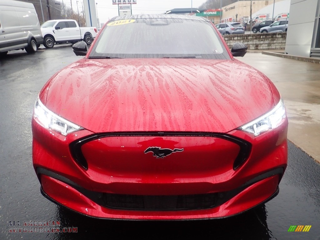 2021 Mustang Mach-E Premium - Rapid Red Metallic / Black Onyx photo #8