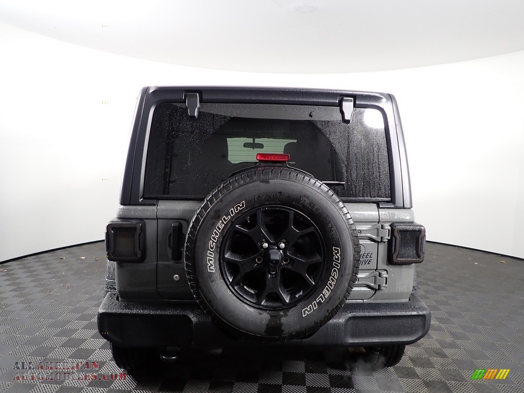 2020 Wrangler Unlimited Willys 4x4 - Sting-Gray / Black photo #8