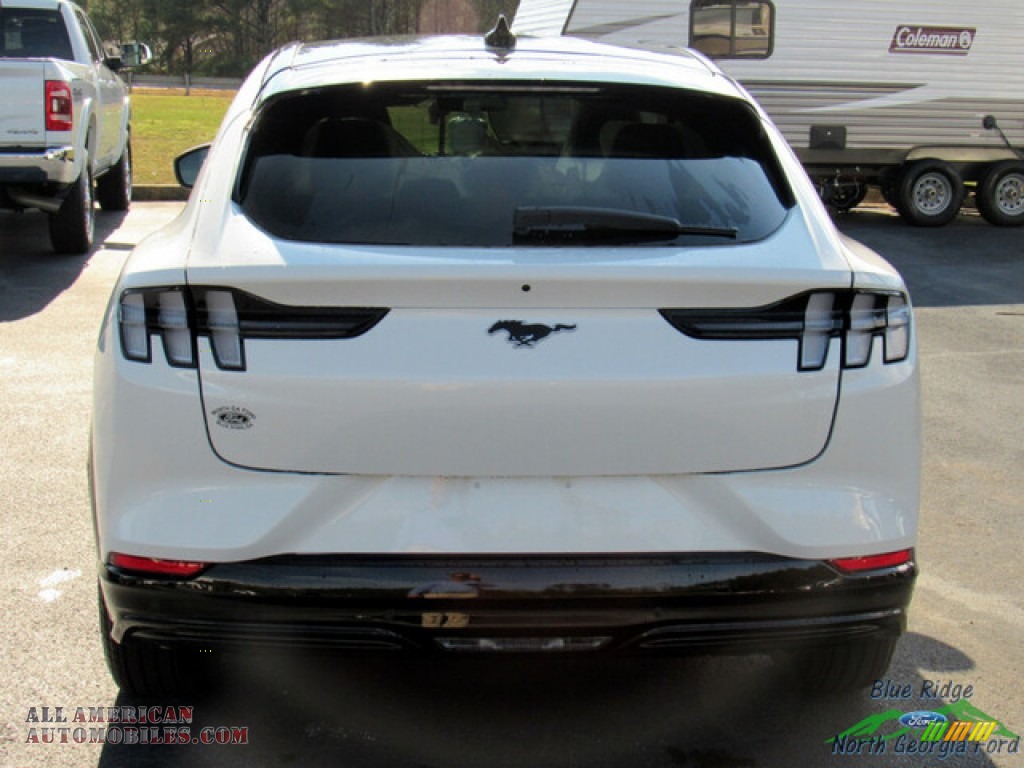 2022 Mustang Mach-E Premium eAWD - Star White Metallic Tri-Coat / Light Space Gray photo #4