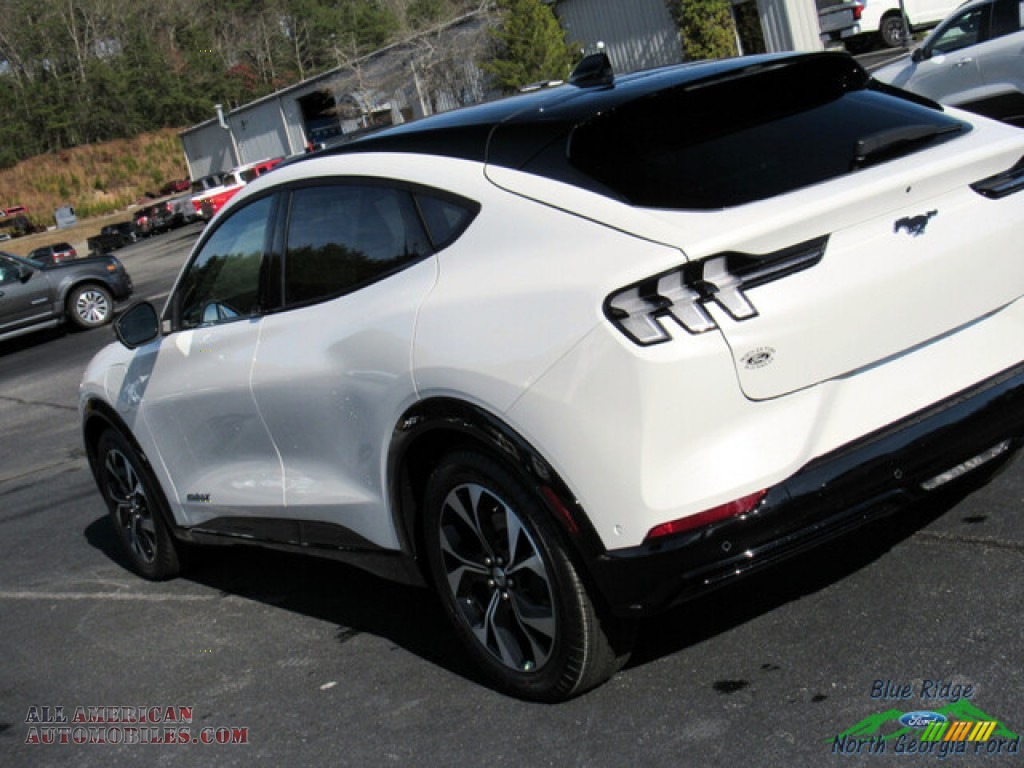 2022 Mustang Mach-E Premium eAWD - Star White Metallic Tri-Coat / Light Space Gray photo #26
