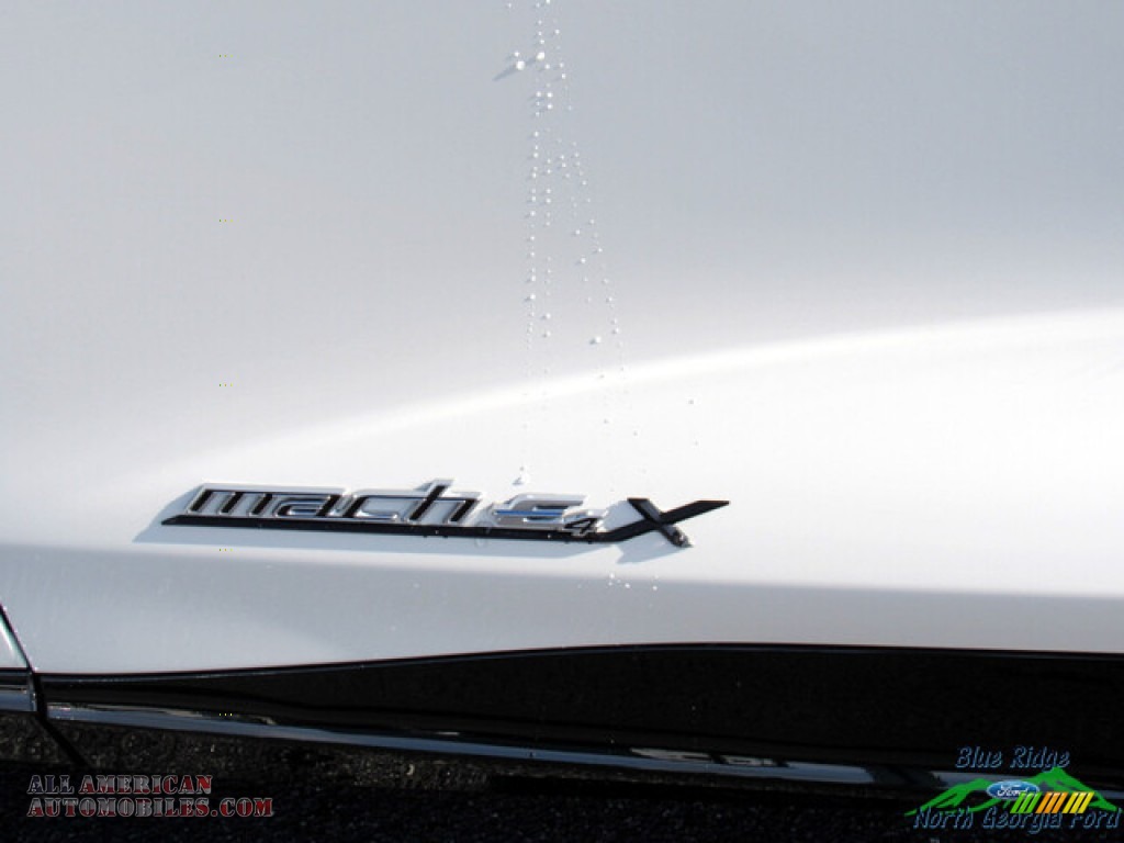 2022 Mustang Mach-E Premium eAWD - Star White Metallic Tri-Coat / Light Space Gray photo #27
