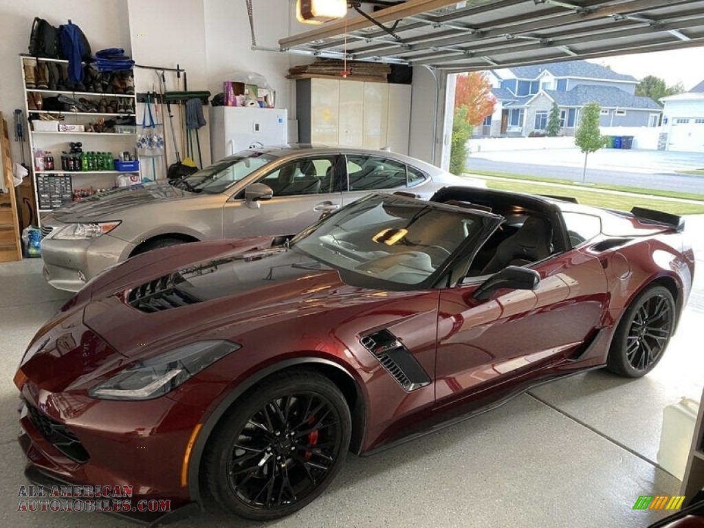 2018 Corvette Z06 Coupe - Long Beach Red Metallic Tintcoat / Jet Black photo #2