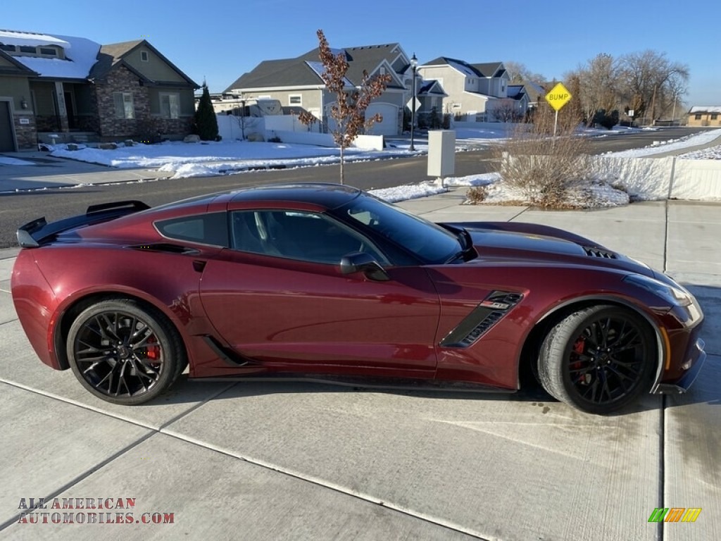 2018 Corvette Z06 Coupe - Long Beach Red Metallic Tintcoat / Jet Black photo #5