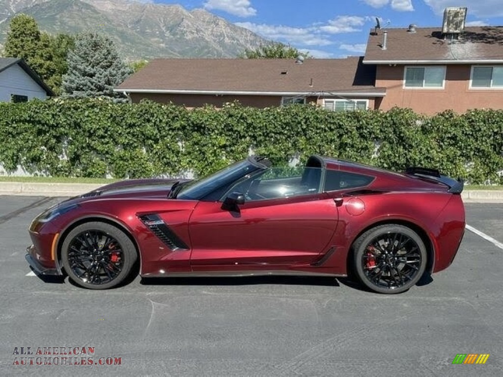 2018 Corvette Z06 Coupe - Long Beach Red Metallic Tintcoat / Jet Black photo #20