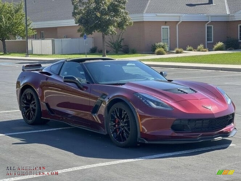 2018 Corvette Z06 Coupe - Long Beach Red Metallic Tintcoat / Jet Black photo #21