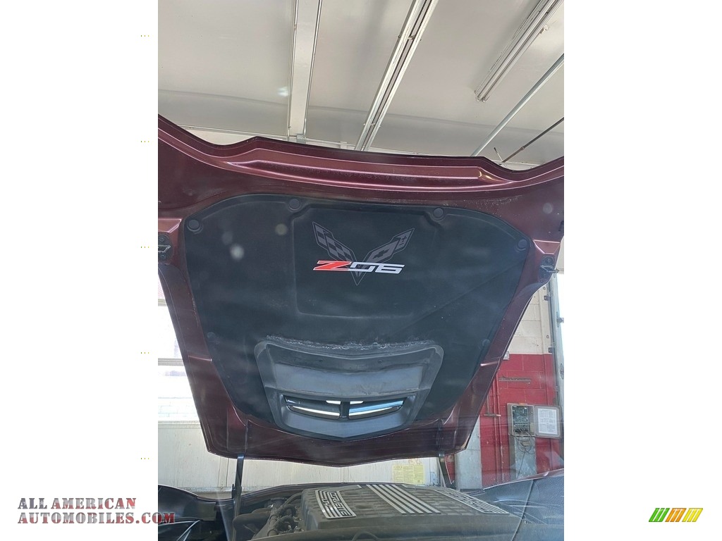 2018 Corvette Z06 Coupe - Long Beach Red Metallic Tintcoat / Jet Black photo #22