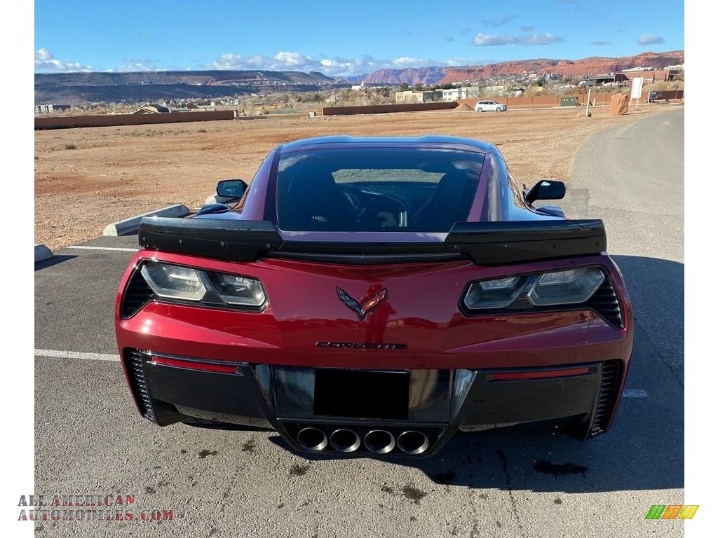 2018 Corvette Z06 Coupe - Long Beach Red Metallic Tintcoat / Jet Black photo #25