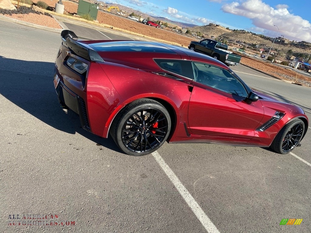 2018 Corvette Z06 Coupe - Long Beach Red Metallic Tintcoat / Jet Black photo #26
