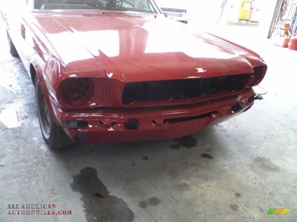 1966 Mustang Convertible - Candy Apple Red / Red photo #32