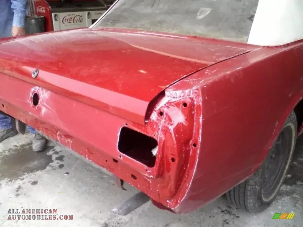 1966 Mustang Convertible - Candy Apple Red / Red photo #34