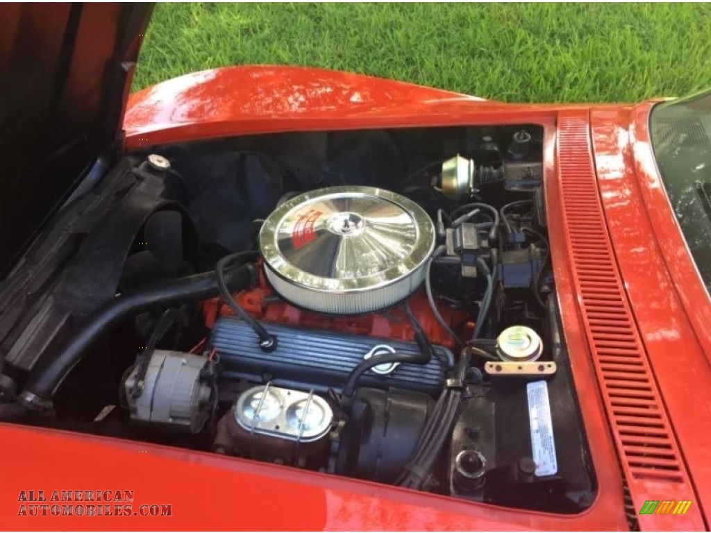 1970 Corvette Stingray Sport Coupe - Monza Red / Black photo #23