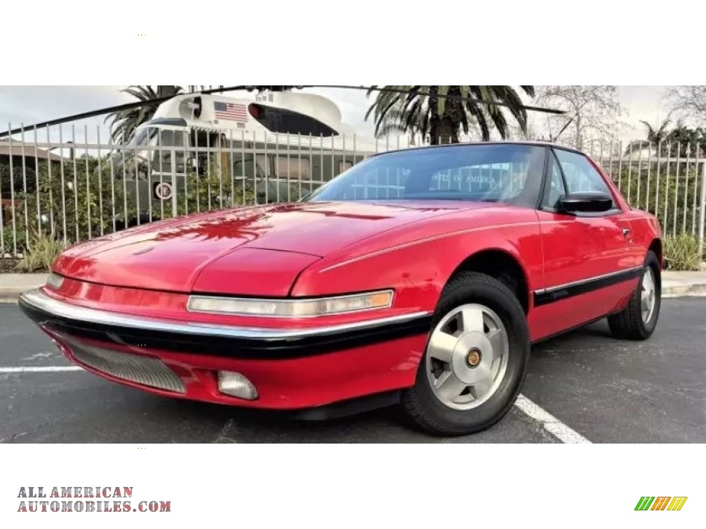 Bright Red / Gray Buick Reatta Coupe