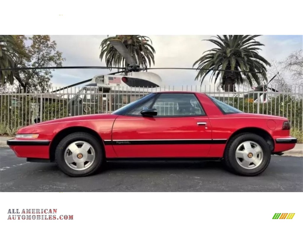 1989 Reatta Coupe - Bright Red / Gray photo #2