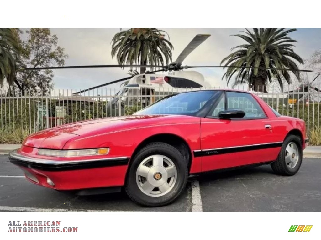 1989 Reatta Coupe - Bright Red / Gray photo #4