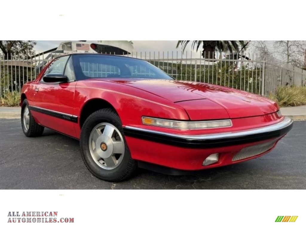1989 Reatta Coupe - Bright Red / Gray photo #8