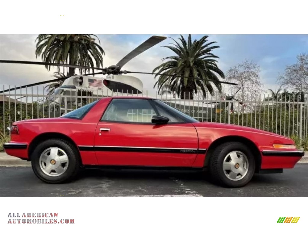 1989 Reatta Coupe - Bright Red / Gray photo #12