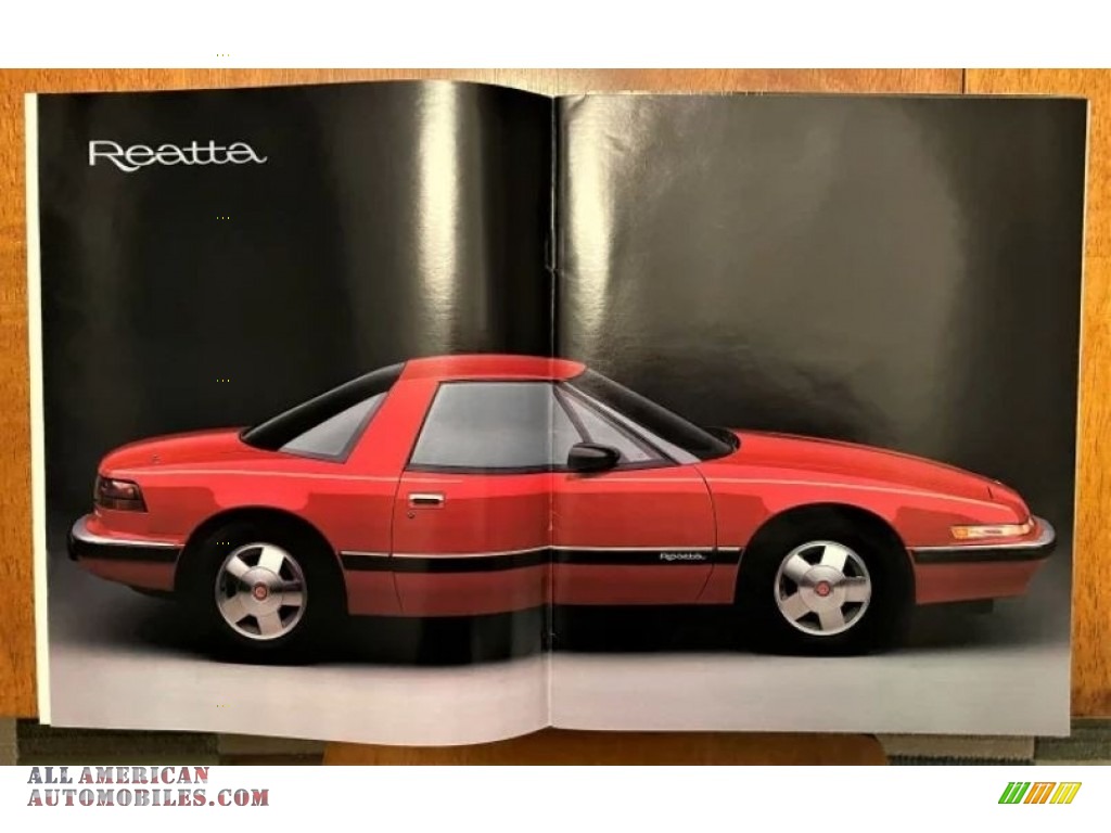 1989 Reatta Coupe - Bright Red / Gray photo #32