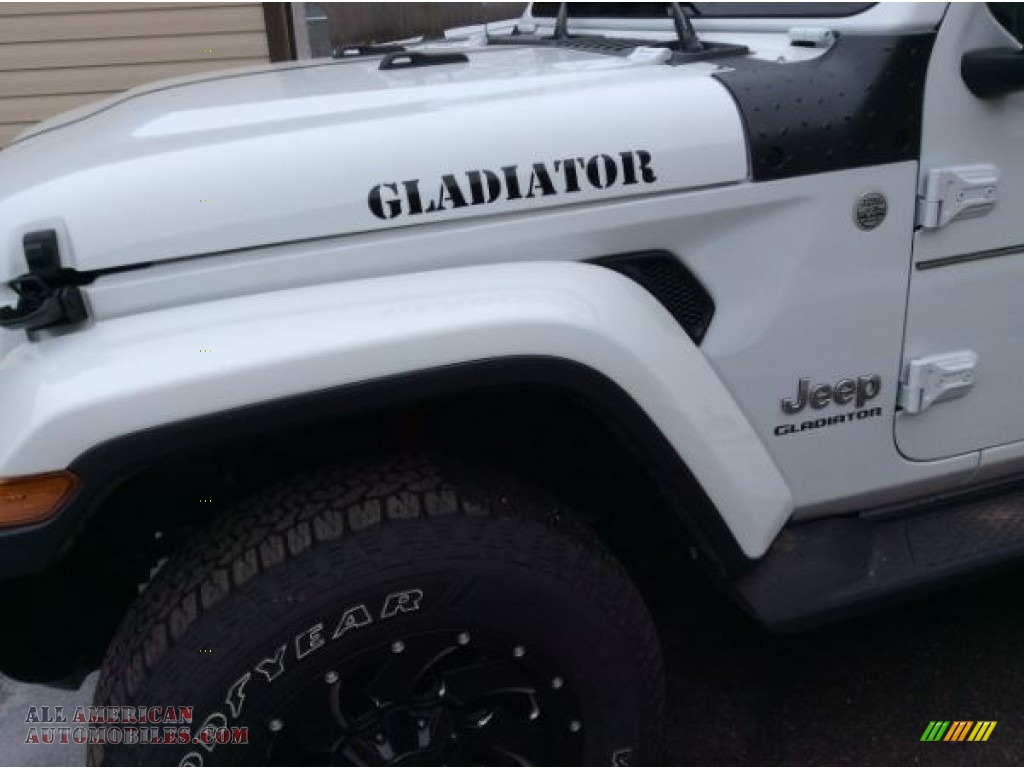2020 Gladiator Overland 4x4 - Bright White / Black/Heritage Tan photo #14