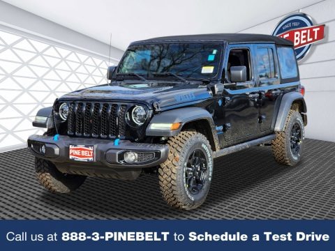 Black 2023 Jeep Wrangler Unlimited Willys 4x4