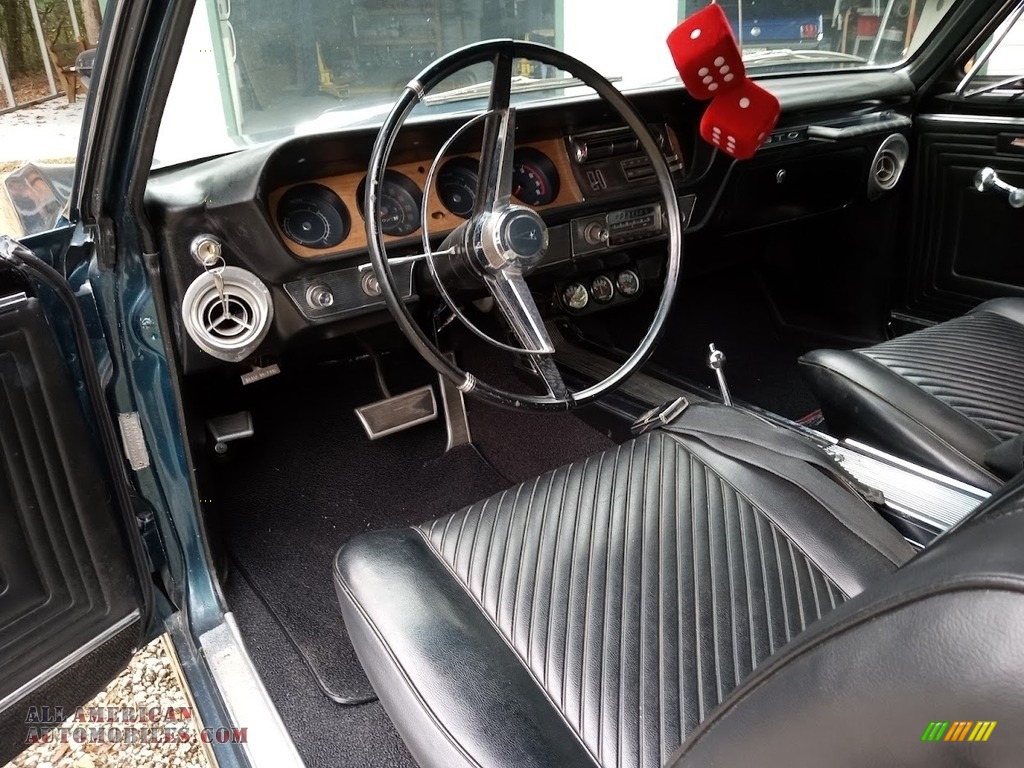 1965 GTO 2 Door Hardtop - Teal Turquoise / Black photo #8