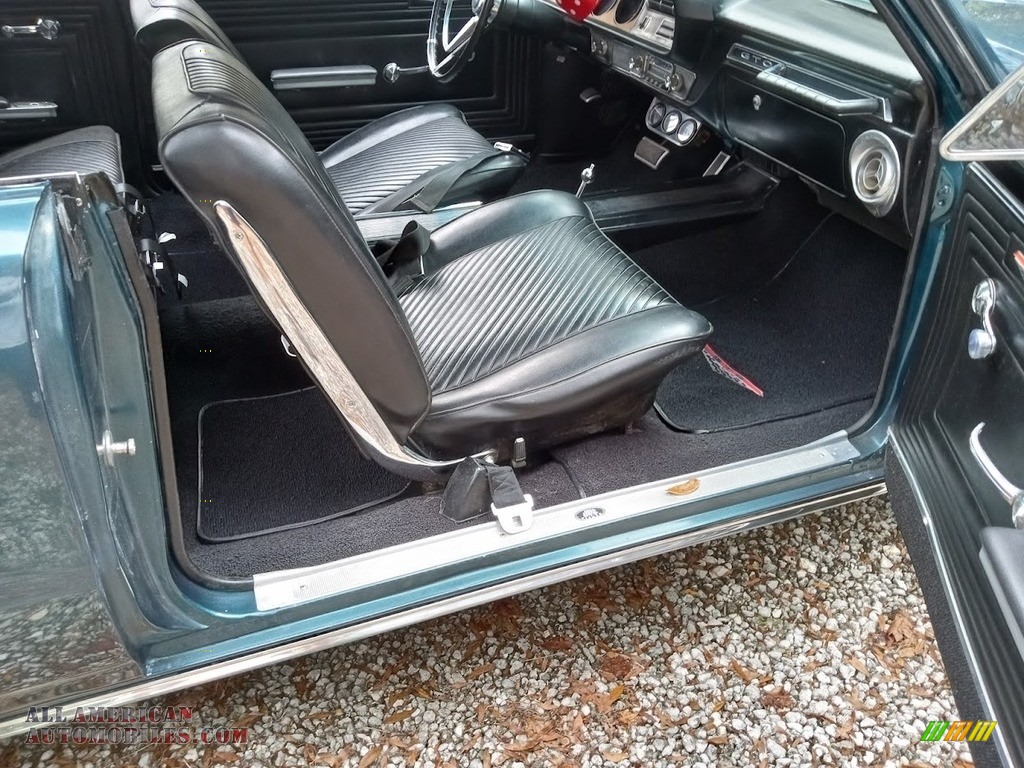 1965 GTO 2 Door Hardtop - Teal Turquoise / Black photo #11