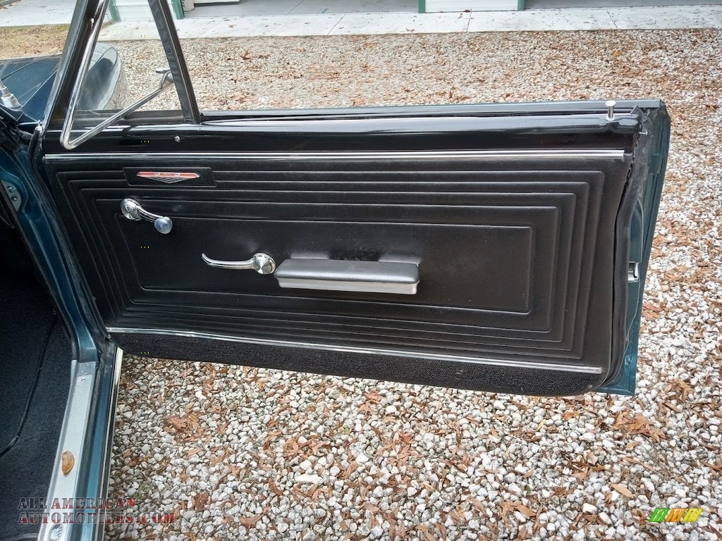 1965 GTO 2 Door Hardtop - Teal Turquoise / Black photo #12
