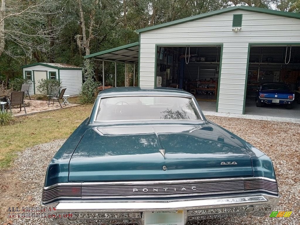 1965 GTO 2 Door Hardtop - Teal Turquoise / Black photo #38