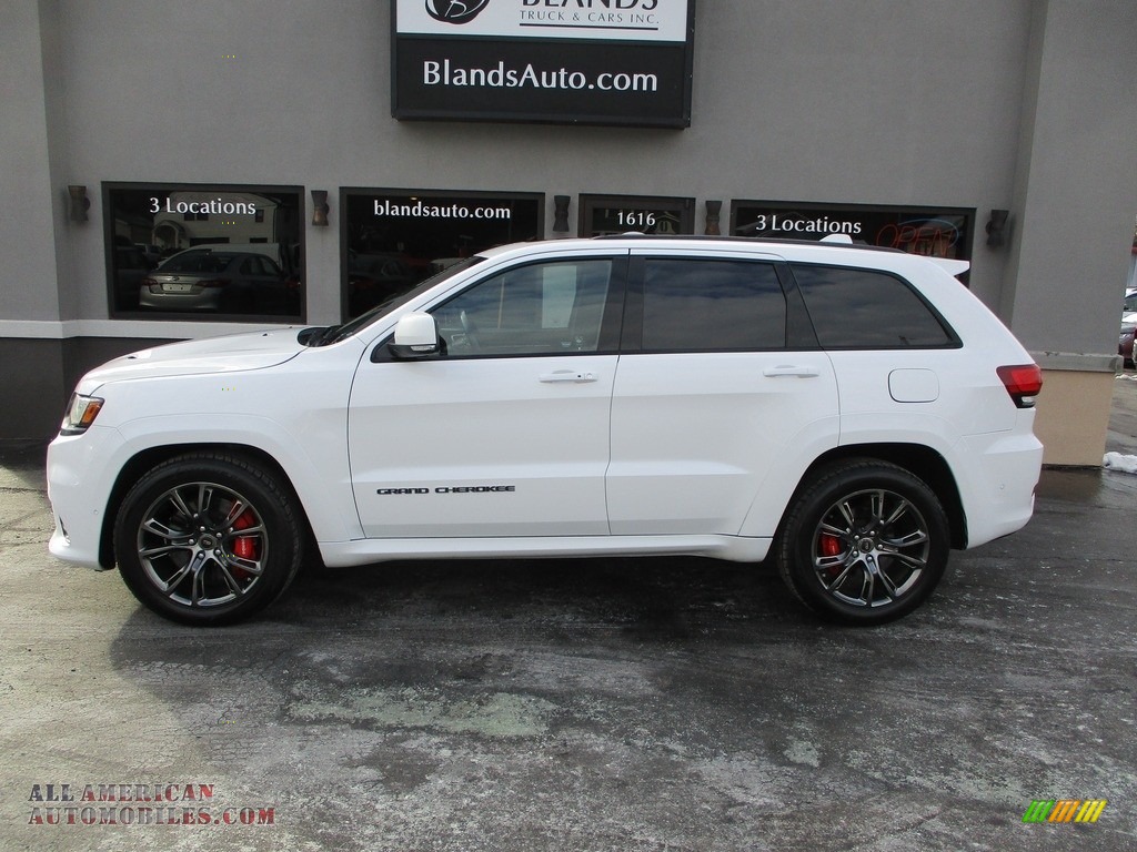 Bright White / Black Jeep Grand Cherokee SRT 4x4