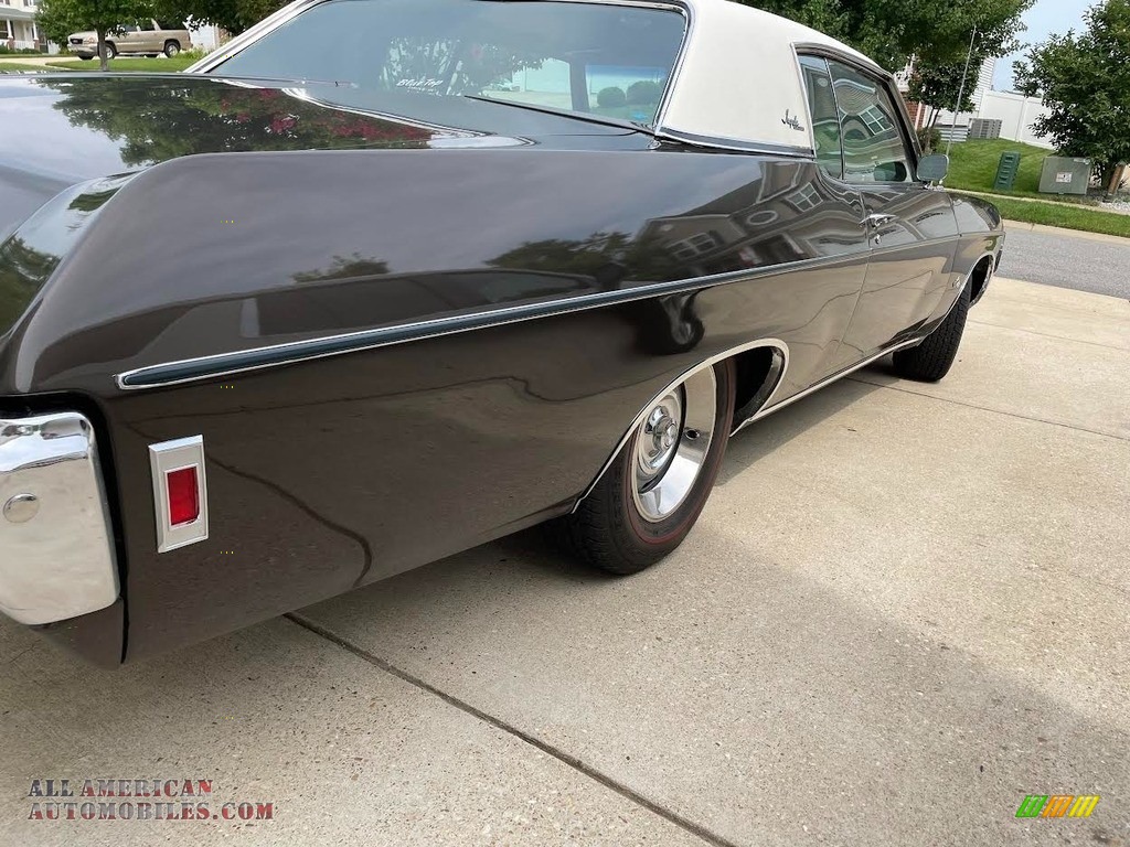 1969 Impala Custom Coupe - Tuxedo Black / Medium Gold photo #3