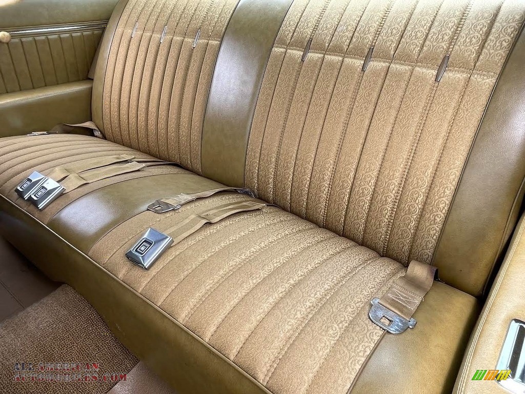 1969 Impala Custom Coupe - Tuxedo Black / Medium Gold photo #7