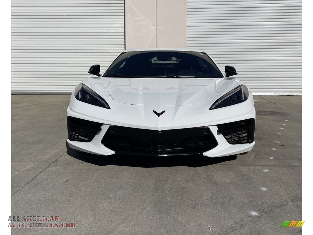 2020 Corvette Stingray Coupe - Arctic White / Jet Black photo #3