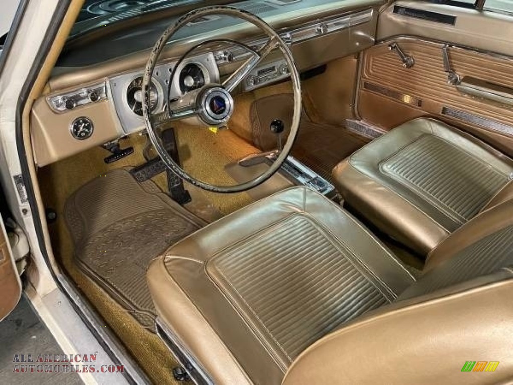 1965 Barracuda Coupe - White / Gold photo #3