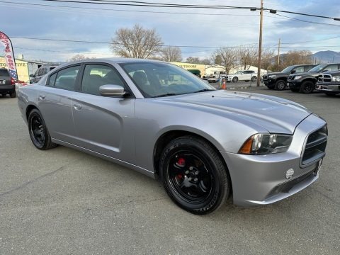 Bright Silver Metallic 2011 Dodge Charger Police