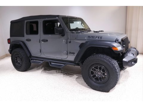 Sting-Gray 2023 Jeep Wrangler Unlimited Willys 4x4