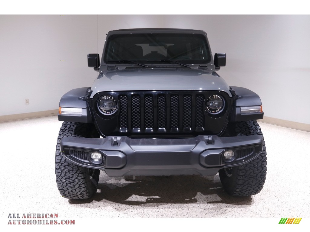 2023 Wrangler Unlimited Willys 4x4 - Sting-Gray / Black photo #2