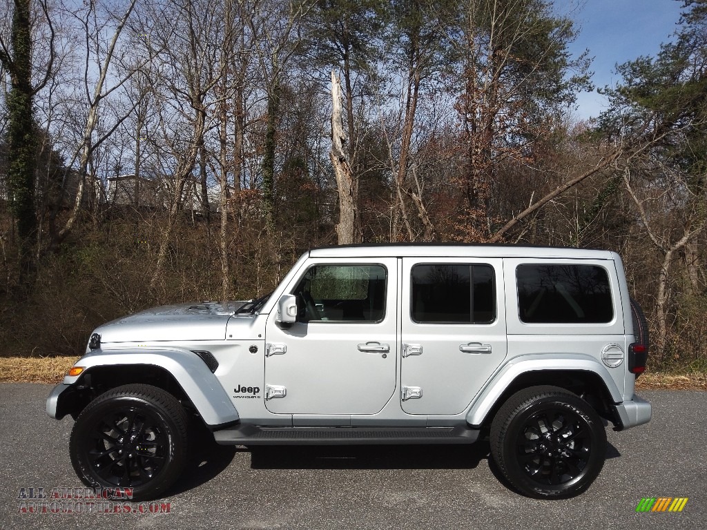 Silver Zynith / Steel Gray/Global Black Jeep Wrangler Unlimited High Altitude 4x4