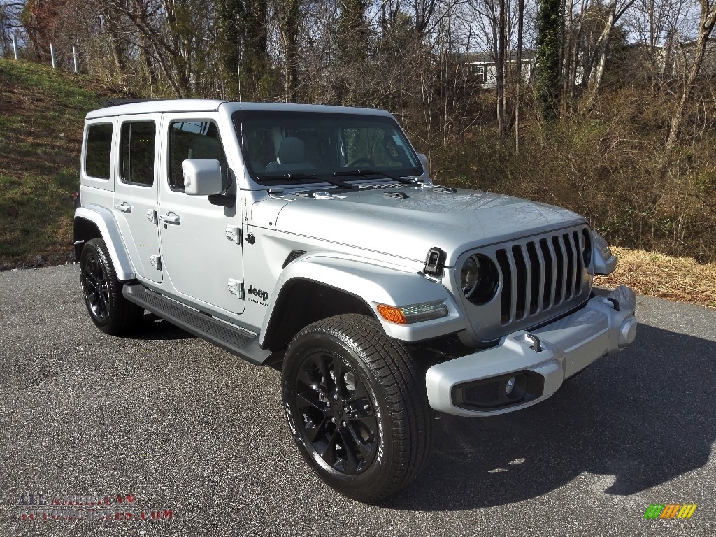 2023 Wrangler Unlimited High Altitude 4x4 - Silver Zynith / Steel Gray/Global Black photo #4