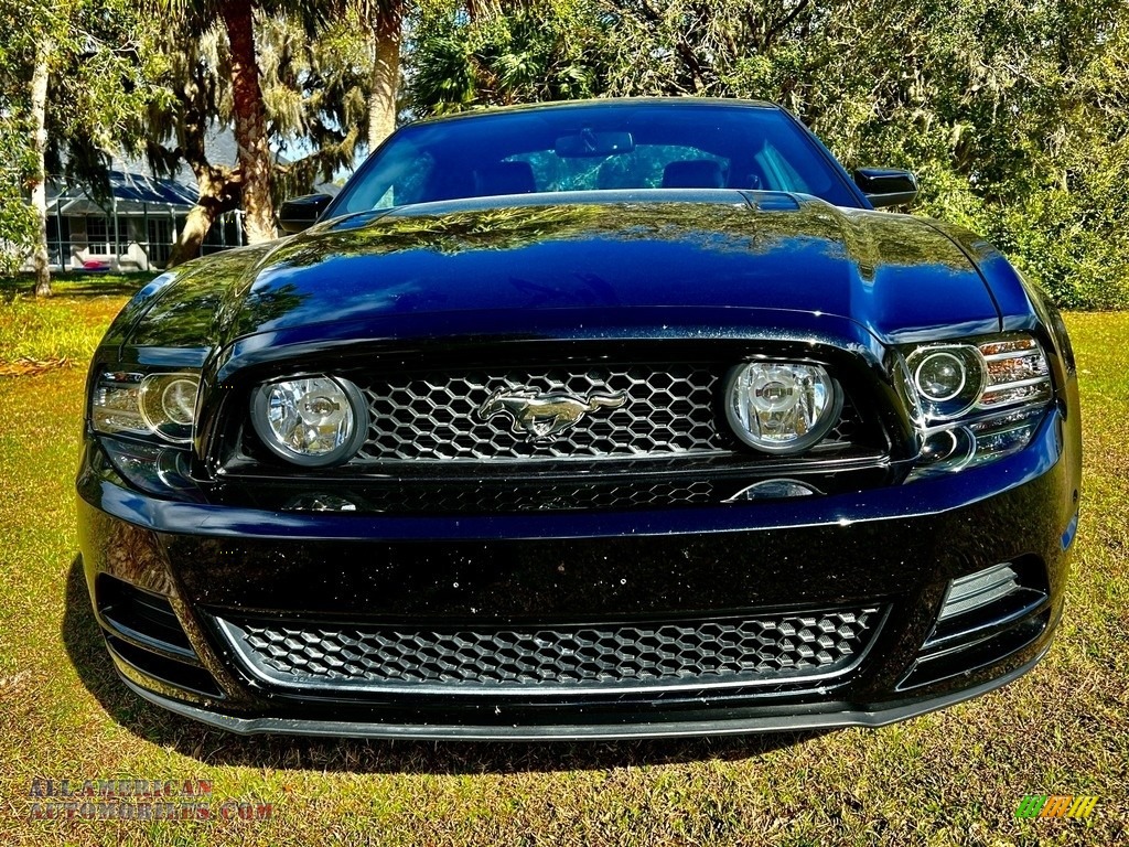 2014 Mustang GT Premium Coupe - Black / Charcoal Black photo #6