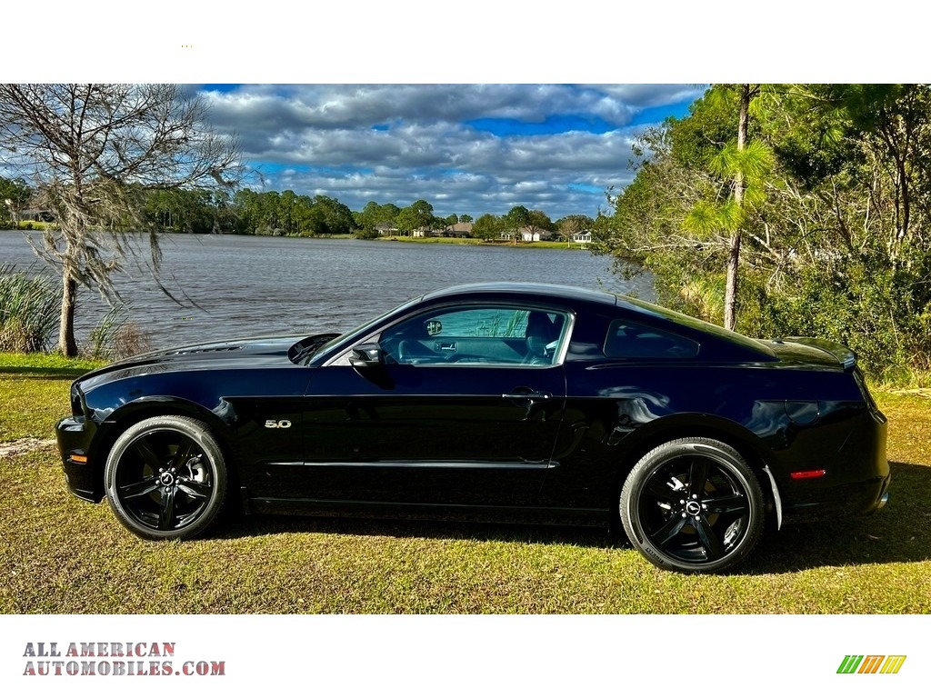 2014 Mustang GT Premium Coupe - Black / Charcoal Black photo #14