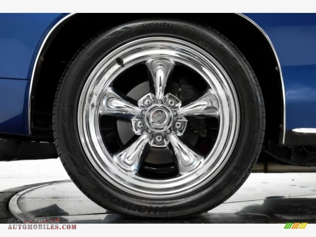 1969 Camaro SS Coupe - Bright Blue Metallic / Ivory/Black photo #16
