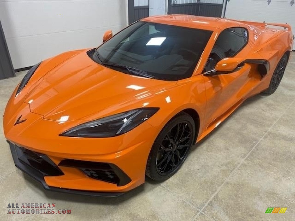 2023 Corvette Stingray Coupe - Amplify Orange Tintcoat / Jet Black photo #1