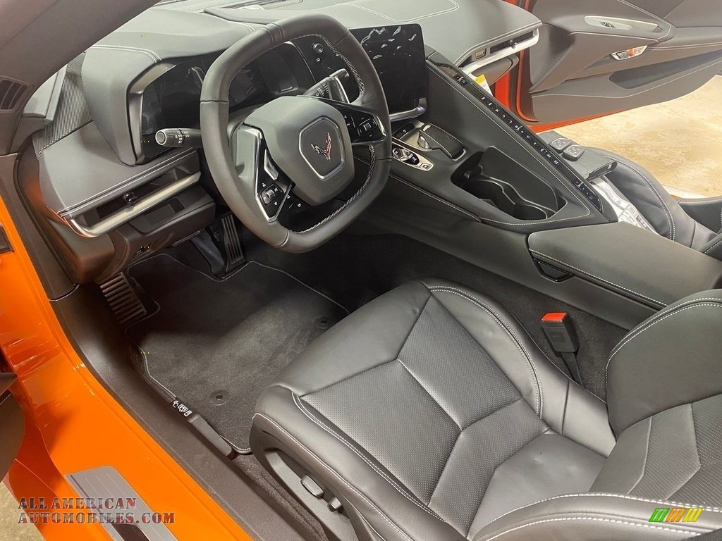 2023 Corvette Stingray Coupe - Amplify Orange Tintcoat / Jet Black photo #3