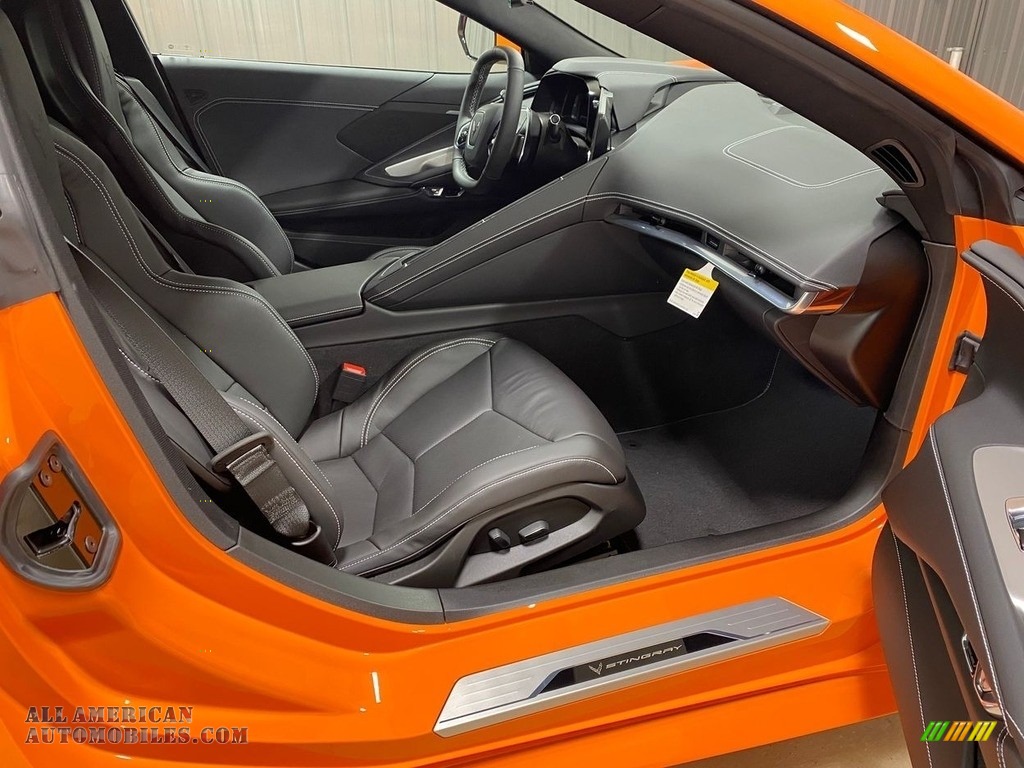 2023 Corvette Stingray Coupe - Amplify Orange Tintcoat / Jet Black photo #5