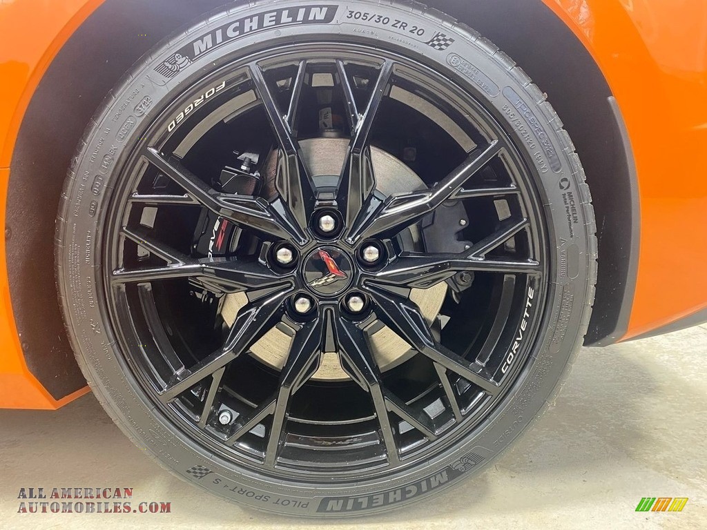 2023 Corvette Stingray Coupe - Amplify Orange Tintcoat / Jet Black photo #22